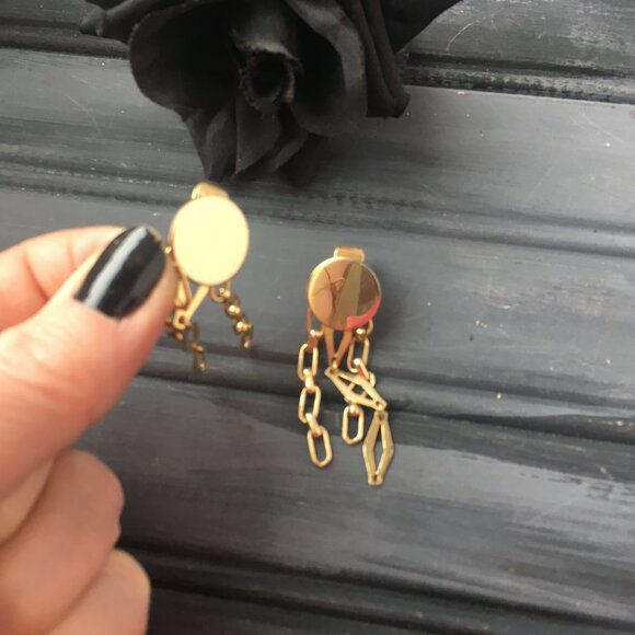 Vintage Clip-on Earrings Lot (Lot of 5) - Picture 2 of 10